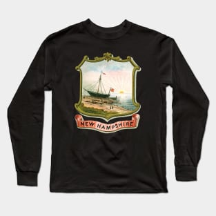 1876 New Hampshire Coat of Arms Long Sleeve T-Shirt